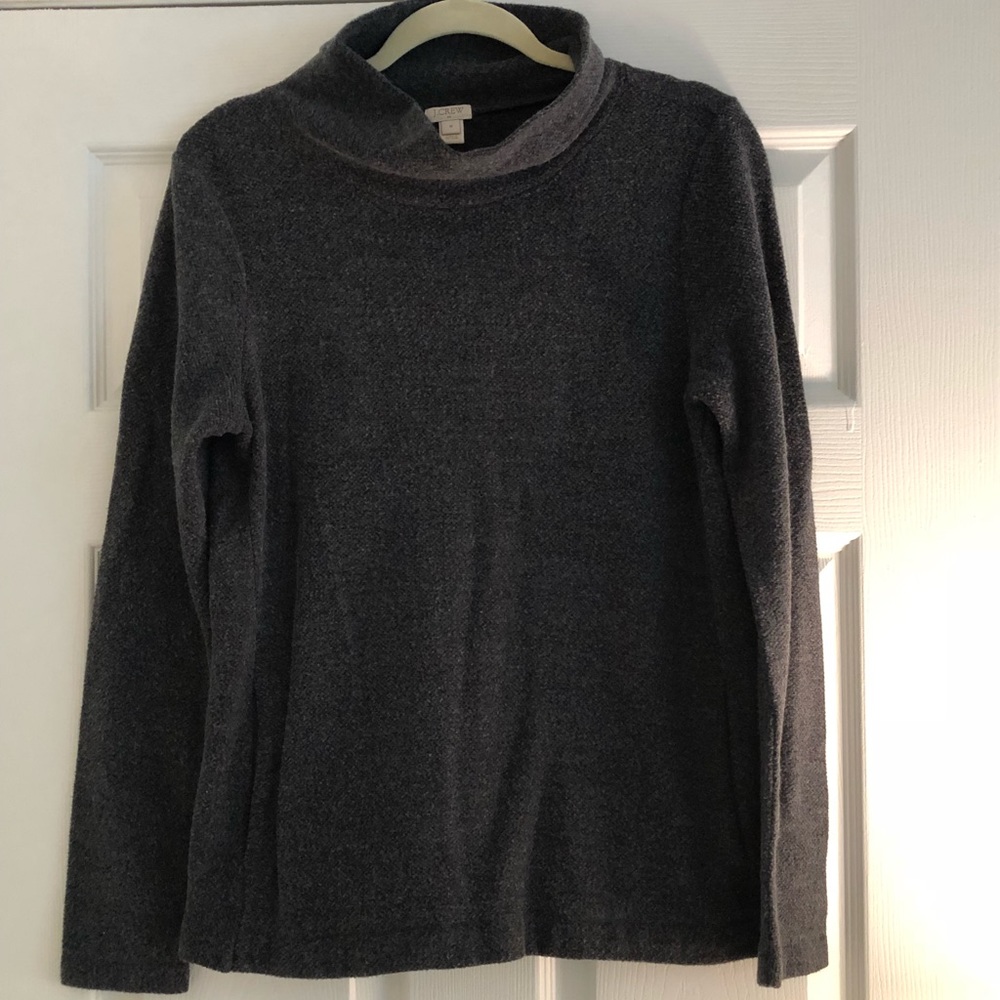 J Crew Fleece Turtleneck